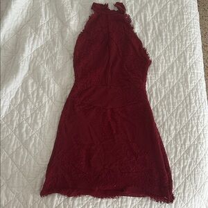 Red Lace Mini